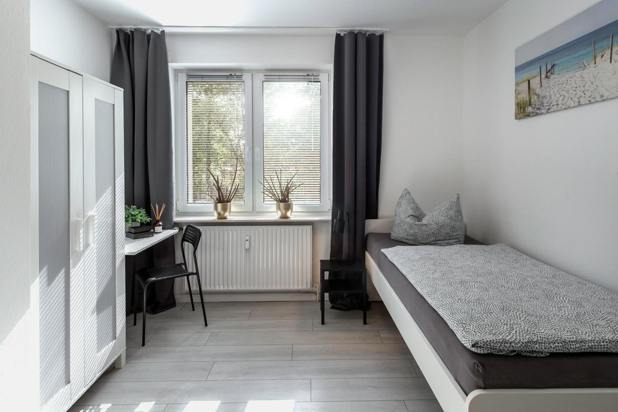 Ferienwohnung Arkadia Zentrale Norderstedt Esterno foto